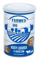 FALCO FARMKA DOG s lososom 6 x 400 g