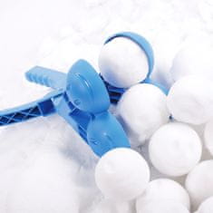 Prosperplast Výrobník snehových gúľ SNOWBALLEE Snehová guľa Snowmobile Tool Double Ballmaker Modrá 