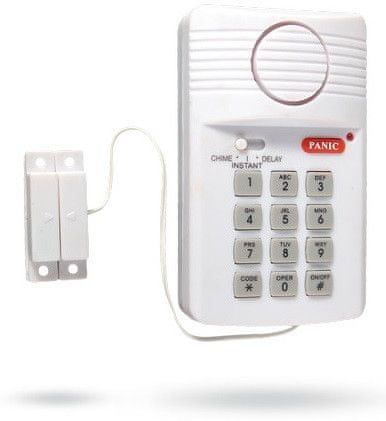 Bentech Codeman alarm pre vstupné dvere a pivničné kóje