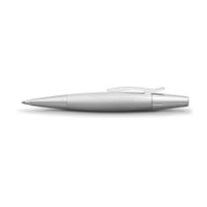 Faber-Castell e-motion dokonalá strieborná, guľôčkové pero
