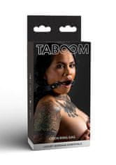 taboom TABOOM Essentials Open Ring Gag (Black), rozťahovacie koliesko do úst