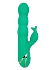 CalExotics CalExotics Sonoma Satisfier (Green), pulzačný vibrátor so zajačikom