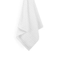 Sorema CHEVRON Bavlnený uterák Farba: Biela, Rozmer: 95x150 cm