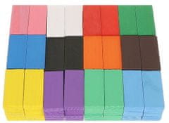 Kruzzel Drevené domino farebné 1080 ks