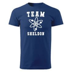 Grooters Pánske tričko Teória veľkého tresku - Team Sheldon Veľkosť: S