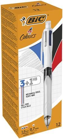 Bic Guľôčkové pero a mechanická ceruzka 2v1 "4 colours", 942104