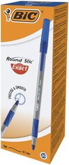 Bic Guľôčkové pero "Round Stic Exact", modrá, 0,28 mm, s viečkom, 918543