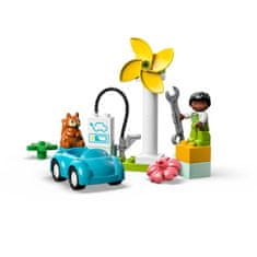 LEGO DUPLO 10985 Veterná turbína a elektromobil