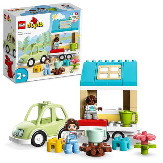 LEGO DUPLO 10986 Pojazdný rodinný domček