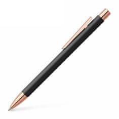 Faber-Castell Neo Slim metal čierna ružové zlato, guľôčkové pero