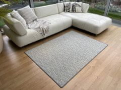 Vopi Kusový koberec Alassio sivý 50x80