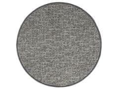 Vopi Kusový koberec Alassio hnedý okrúhly 67x67 (priemer) kruh