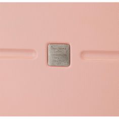 Jada Toys ABS Cestovný kozmetický kufrík PEPE JEANS HIGHLIGHT Rosa Claro, 21x29x15cm, 9L, 7683924