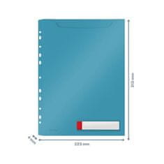 LEITZ Dosky na dokumenty "Cosy Privacy", matne modrá, A4 maxi, 46680061