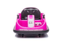 Mamido Elektrické autíčko Bumper Car ružové