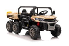 Lean-toys XMX623B 24V batéria pre vozidlá zlatá