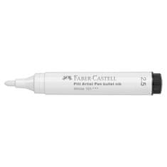 Faber-Castell PITT umelecký popisovač hrubý/101 biela