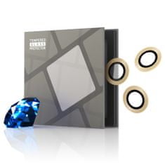 TGP Zafírové ochranné sklo pre iPhone 12 Pro Max, Zlatá + certifikát GI