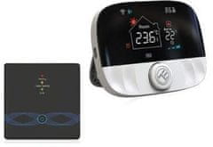 Tellur WiFi Smart Ambient Thermostat, TSH02 - chytrý termostat, black