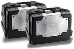 Kappa bočné kufre KGR46 GARDA 46L černo-šedé
