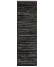 Elle Decor Kusový koberec Gemini 105549 Night Silver z kolekcie Elle – na von aj na doma 80x150