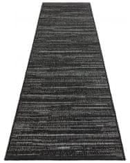 Elle Decor Kusový koberec Gemini 105549 Night Silver z kolekcie Elle – na von aj na doma 80x150