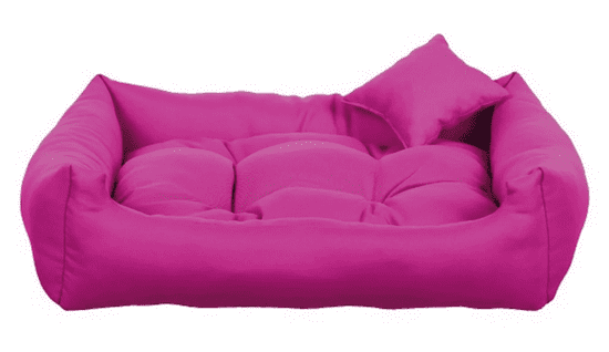 Palkar BOHO obdĺžnikový pelech pre psa, ružový - 55 cm x 45 cm
