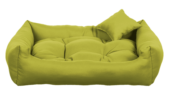 Palkar BOHO obdĺžnikový pelech pre psa, svetlo zelený - 55 cm x 45 cm