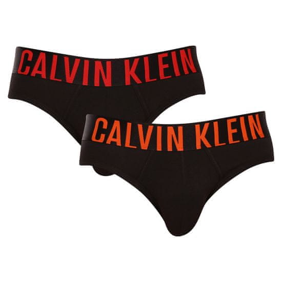 Calvin Klein 2PACK pánske slipy čierne (NB2601A-6NB)