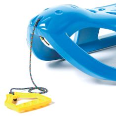 Prosperplast Detské plastové sánky Pro Děti SEA LION s lanom - Modrá