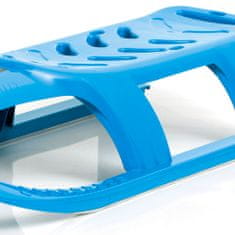Prosperplast Detské plastové sane BULLET + vlečná šnúra - Modrá
