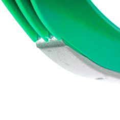 Prosperplast Detské plastové sane BULLET + vlečná šnúra - Zelená