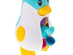 Ikonka Hračka do vane s vodným kolesom tučniak