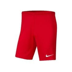 Nike Nohavice červená 173 - 177 cm/S Dry Park Iii