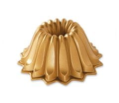 NordicWare Forma na bábovku Lotus zlatá 1,18 l, NORDIC WARE