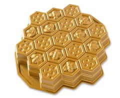 NordicWare Forma na medové plásty zlatá 2,3 l , NORDIC WARE