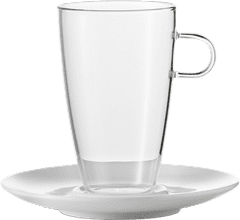 Jenaer Glas Súprava šálok na latte s podšálkou, 500 ml Concept, sada 2 ks, JENAER GLAS