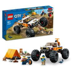 LEGO City 60387 Dobrodružstvá s terénnym autom 4x4