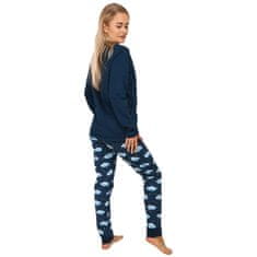 Dedoles Veselé dámske pyžamo Ospalé obláčiky (D-W-SW-WP-C-C-1452) - veľkosť XS