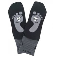 Voxx 3PACK ponožky čierné (Barefootan-black) - veľkosť S