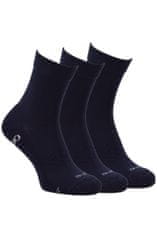 RS Teplé frotté diabetik ponožky NERO (čierna) EU 39-42