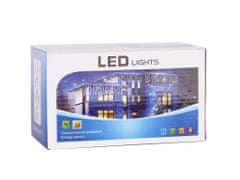 Aga LED Svetelná záclona 3x3m 200 LED USB + diaľkové ovládanie 16 farieb s pamäťou