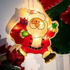 Aga LED Závesné svetlo Santa s darčekmi