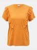 Oranžové tričko s volánom Jacqueline de Yong Karen XS