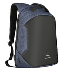 Northix Vodotesný batoh na 16-palcový notebook – modrý 