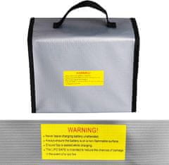 YUNIQUE GREEN-CLEAN Bag Ohňovzdorná taška ideálna na nabíjanie ohňovzdorných Lipo batérií (veľkosť mm 215 x 155 x 115)