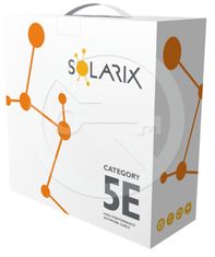 Solarix Inštalačný kábel Solarix CAT5E FTP PE Fca 100m/box SXKD-5E-FTP-PE