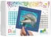 Darčekové balenie - Pixelová kreatívna sada - Delfín 