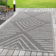 Ayyildiz Kusový koberec Aruba 4902 grey 60x100