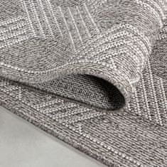 Ayyildiz AKCIA: 160x230 cm Kusový koberec Aruba 4904 grey – na von aj na doma 160x230